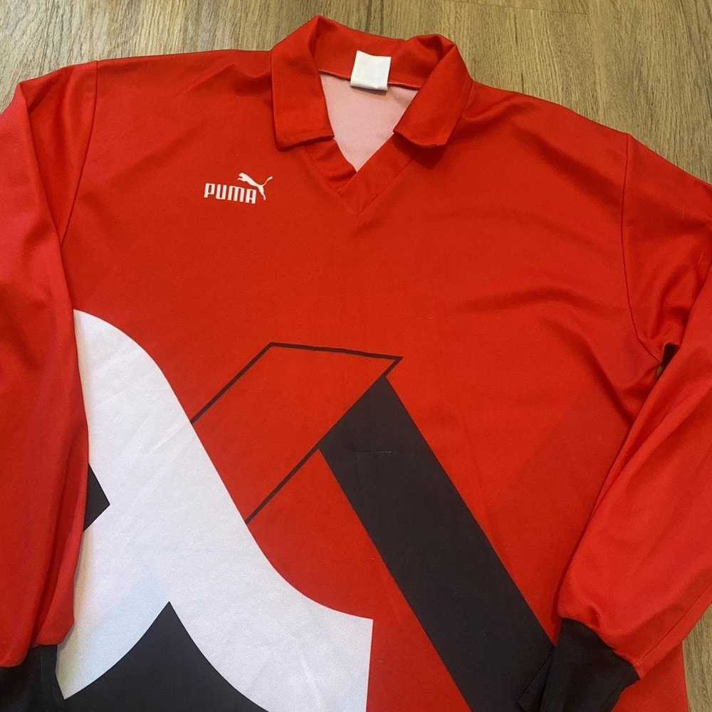 Puma 90s Puma Longsleeve Retro Vinatage Football … - image 3