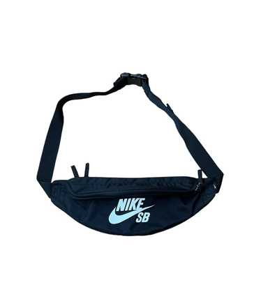 Nike Heritage Hip Pack Fanny Bag Travel Dark Grey Orange BA5750-060