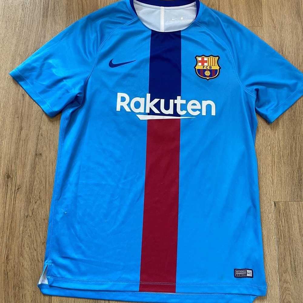 Nike Fc Barcelona Nike Trainning Shirt Football R… - image 1