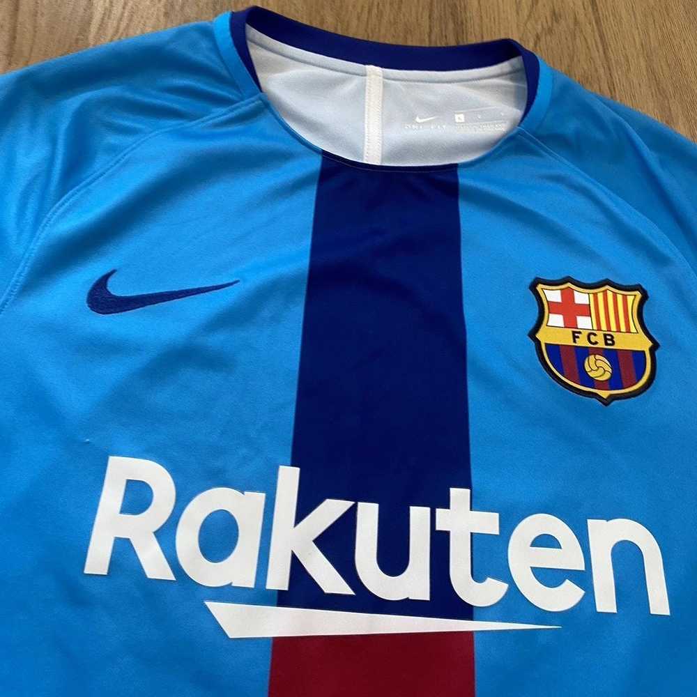 Nike Fc Barcelona Nike Trainning Shirt Football R… - image 3