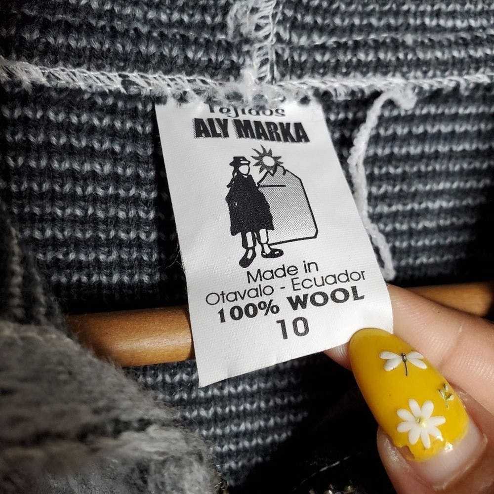 Vintage Vintage Tejidos Aly Marka 100% Wool Dream… - image 3