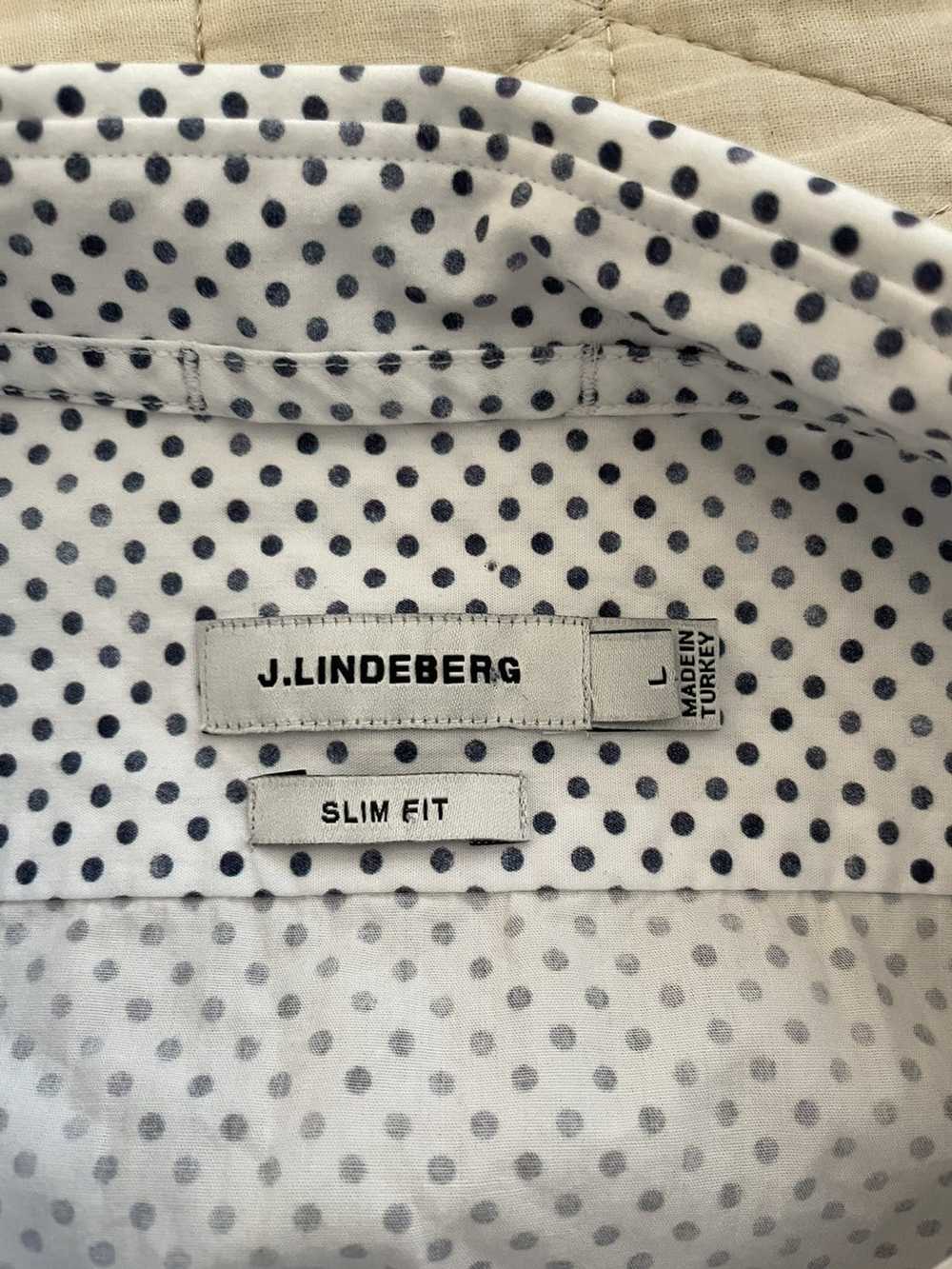 J.Lindeberg Iridescent Dot Print Poplin Shirt - image 4