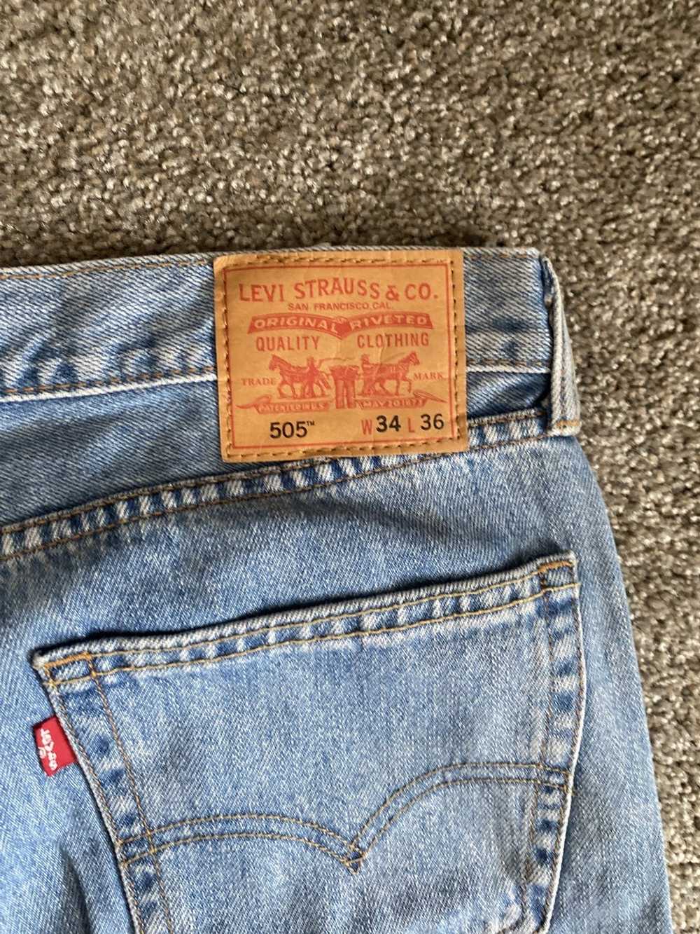 Levi's × Vintage Vintage Levis 505 jeans - image 4