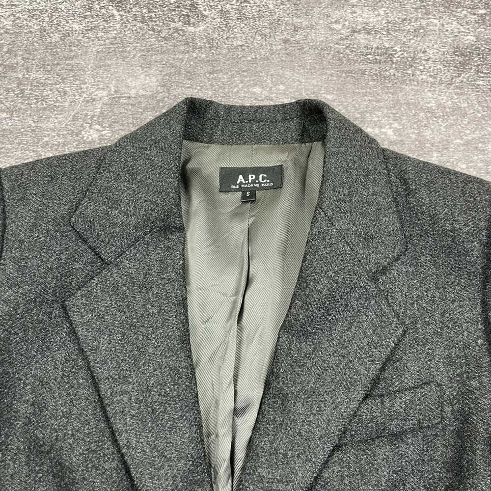 A.P.C. × Streetwear A.P.C Rue Madame Paris Wool B… - image 4