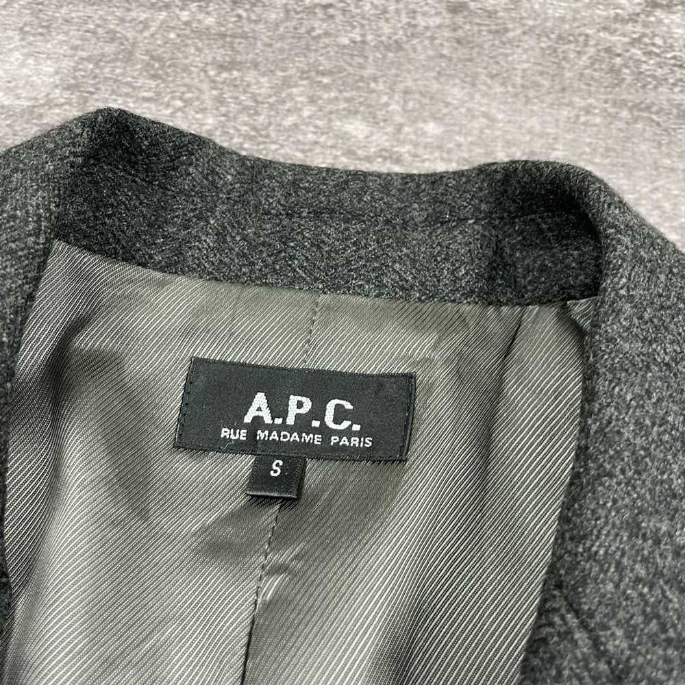 A.P.C. × Streetwear A.P.C Rue Madame Paris Wool B… - image 5