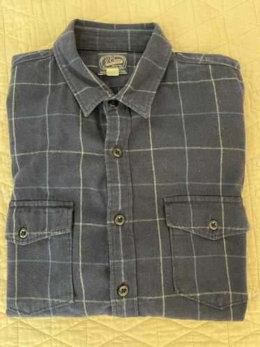 J.Crew Flannel Windowpane Chores Shirt