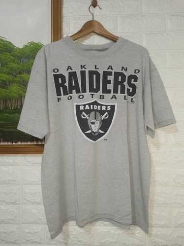 Vintage NFL Los Angeles Raiders Tee Shirt 1995 Medium Made USA