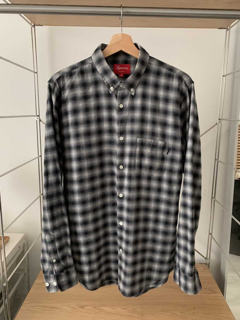 Supreme FW16 Mini Shadow Plaid Flannel - image 1