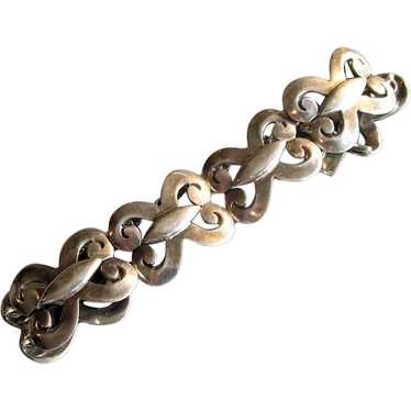 Vintage Mexico Sterling Link Bracelet - image 1