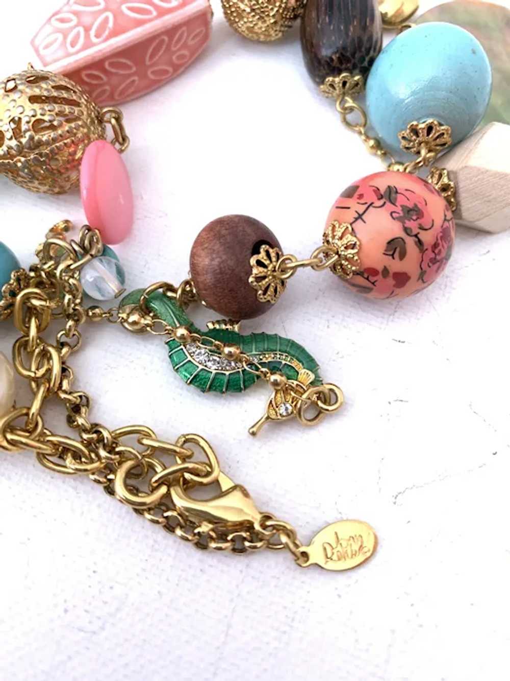 Joan Rivers Tropical Seahorse Necklace - image 5