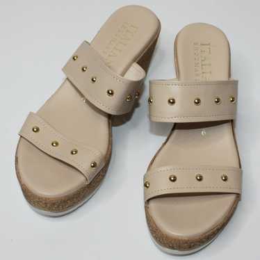 Other Italian Shoemakers Nude Double Strap Stud Sl