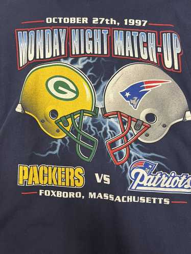 NFL × Vintage Vintage 1997 NFL Packers Vs Patriots