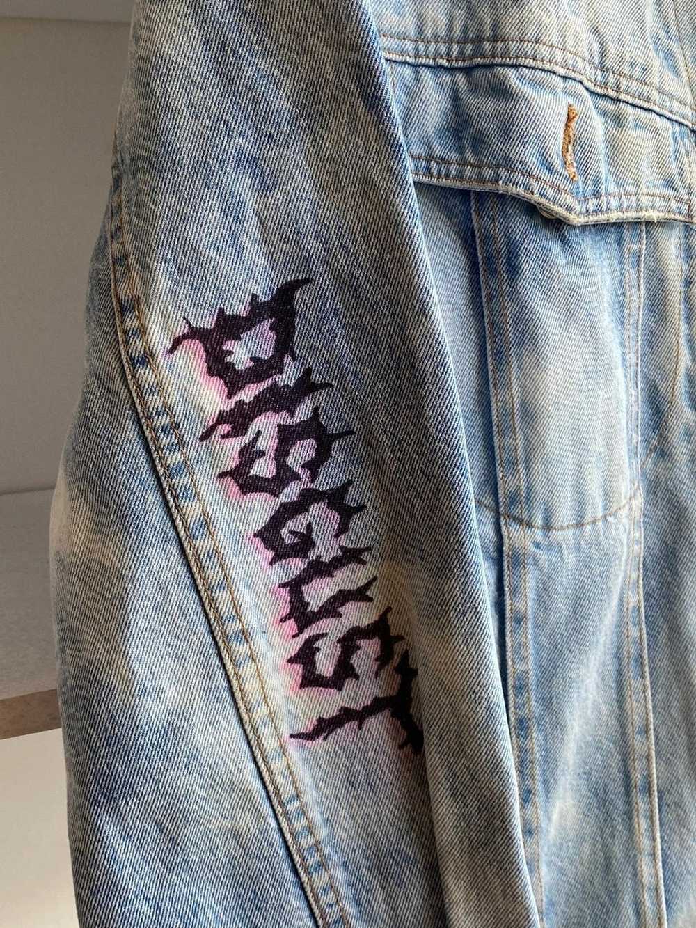 Denim Jacket × Handmade × Vintage Vintage Hand Pr… - image 11