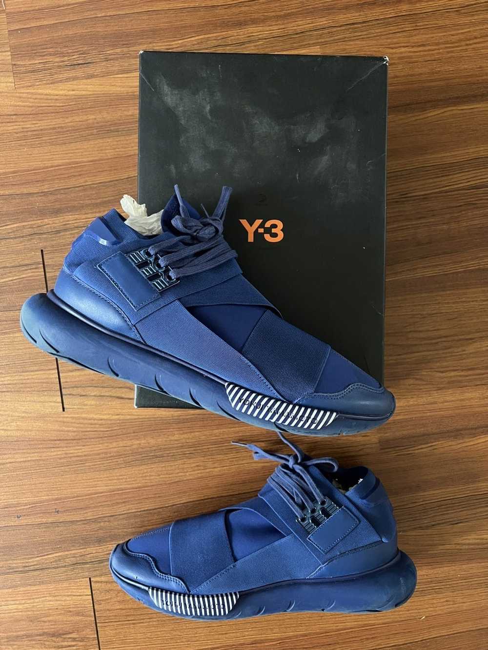 Y-3 × Yohji Yamamoto Adidas Y-3 Qasa High - image 2