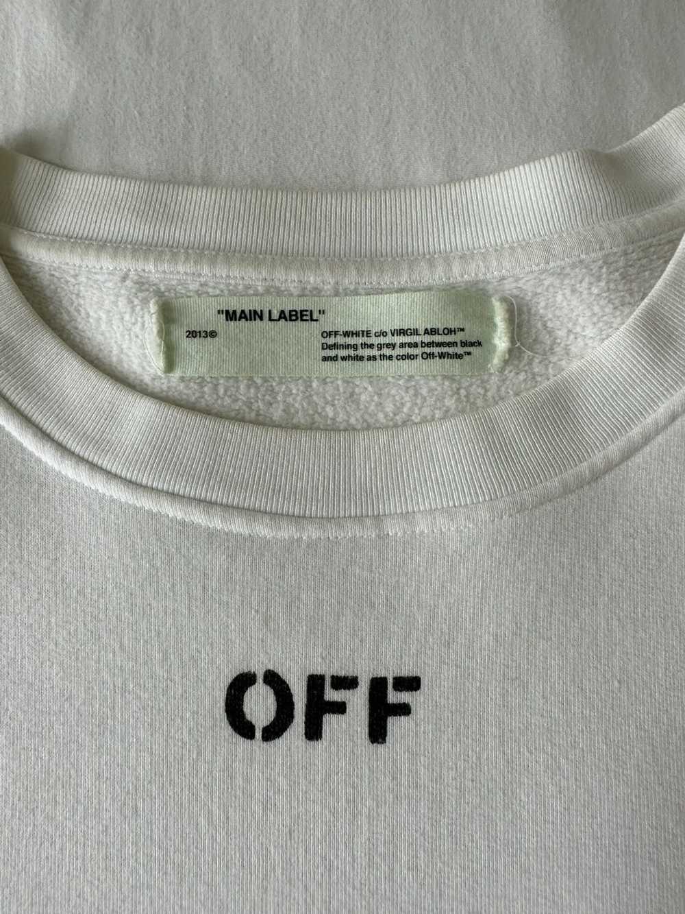 Off-White Off-White Mirror Mirror Crewneck - image 3