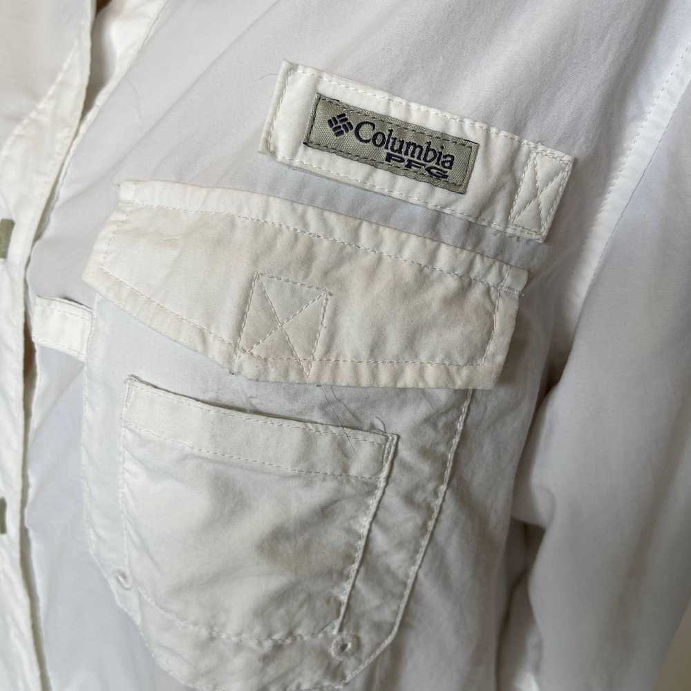 Columbia Columbia Sportswear white Shirt Men Sz X… - image 2