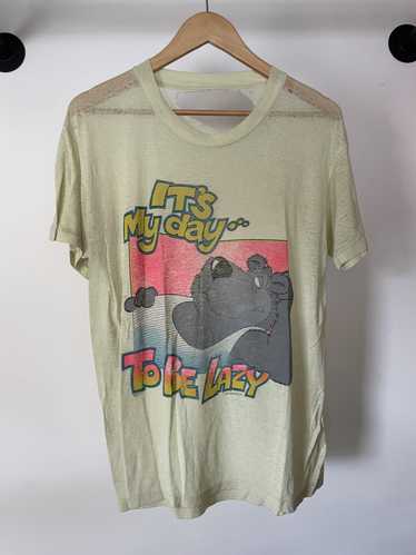 Vintage It's My Day to be Lazy tee - image 1