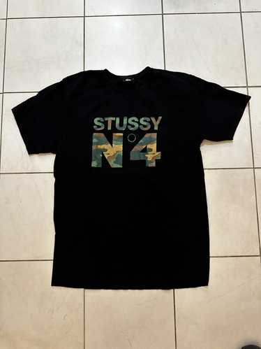 Streetwear × Stussy N4 Stussy No 4 Camo Shirt Size