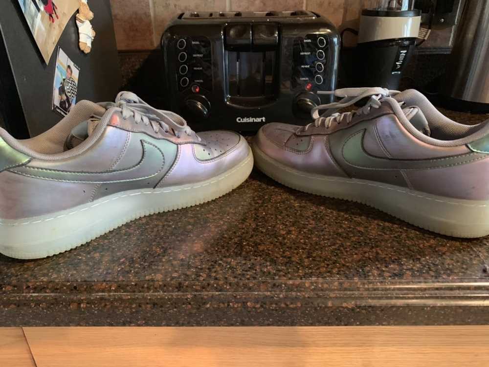 Nike air force 1 iridescent hologram - image 8