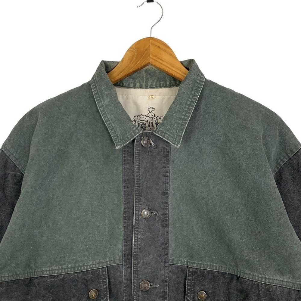 Bomber Jacket × Vintage Vintage 90s Nice Heart Se… - image 2