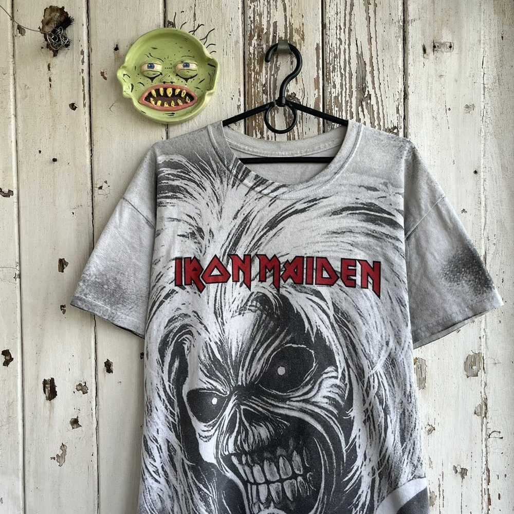Band Tees × Iron Maiden × Vintage Iron Maiden Ful… - image 2