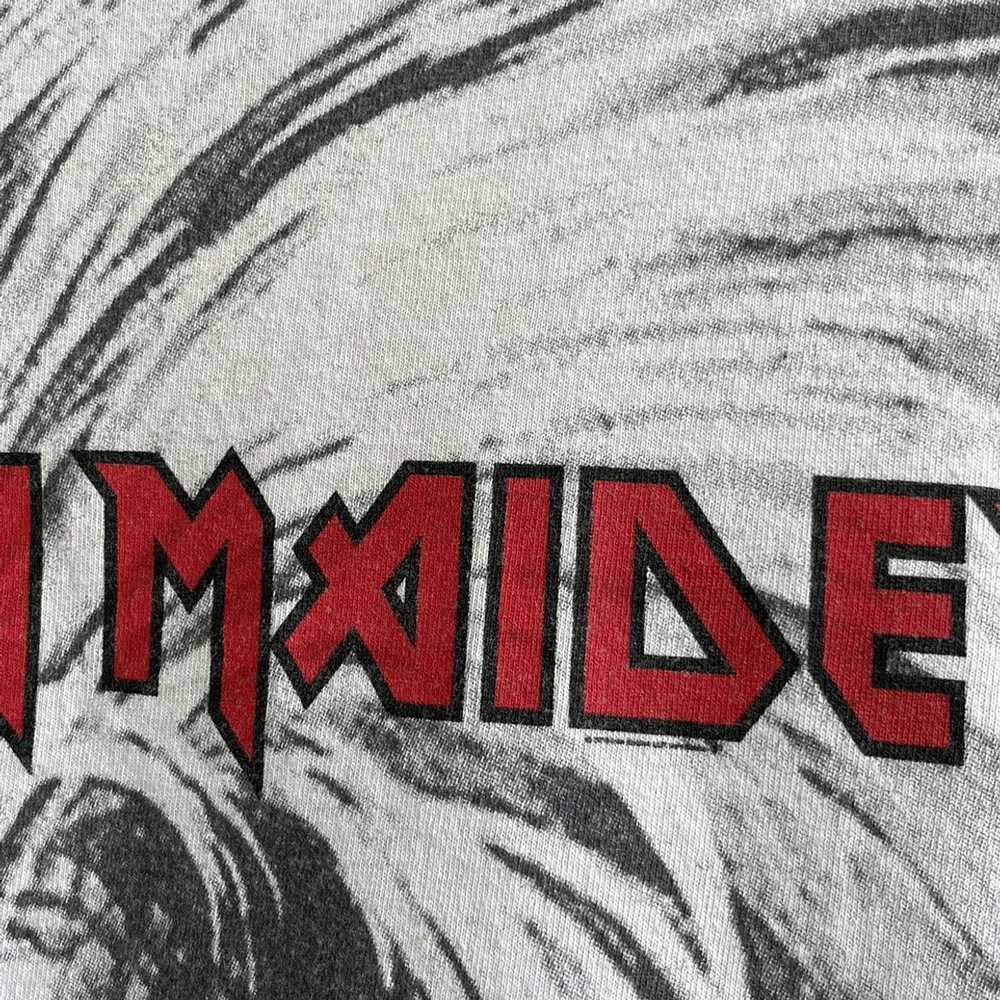 Band Tees × Iron Maiden × Vintage Iron Maiden Ful… - image 3
