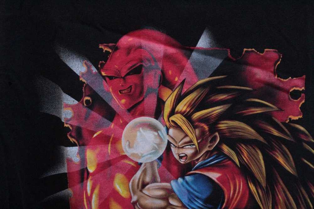 Vintage Vintage DBZ shirt Goku SS3 Majin Buu - image 10