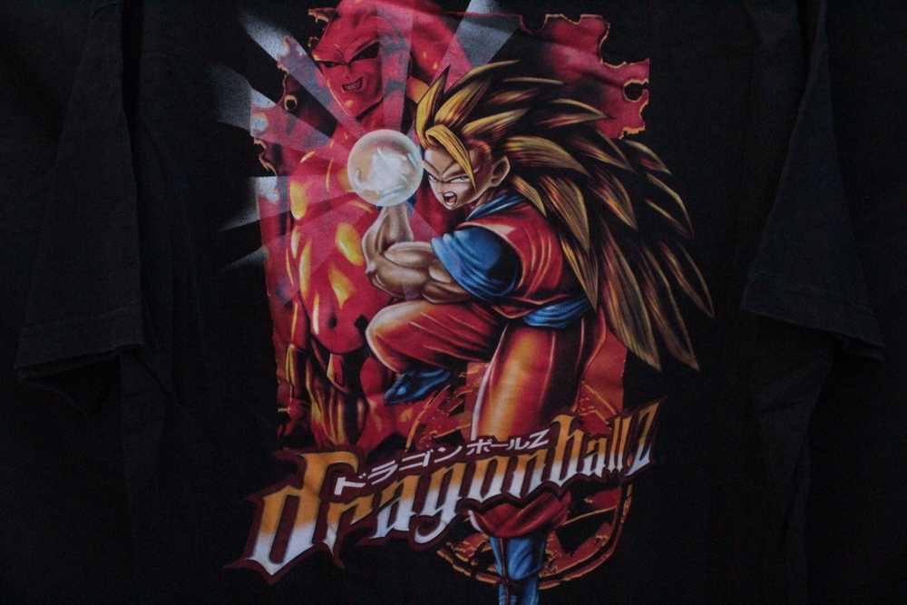 Vintage Vintage DBZ shirt Goku SS3 Majin Buu - image 8