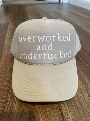 Japanese Brand × Trucker Hat × Vintage Overworked 