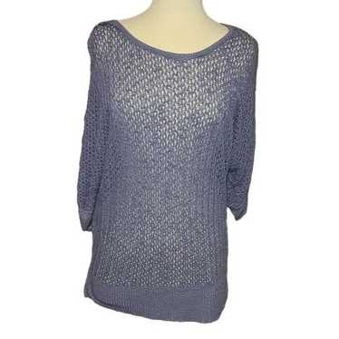 Other Maurices Large Purple Lilac Pullover Open K… - image 1