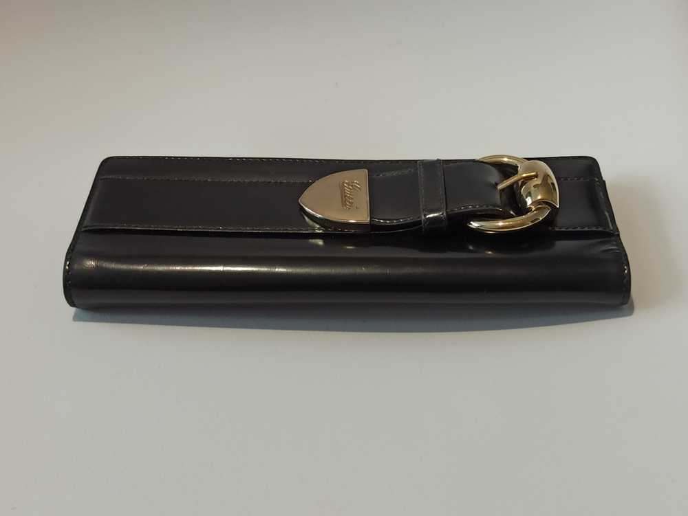 Gucci GUCCI Patent Leather Romy Clutch - image 4