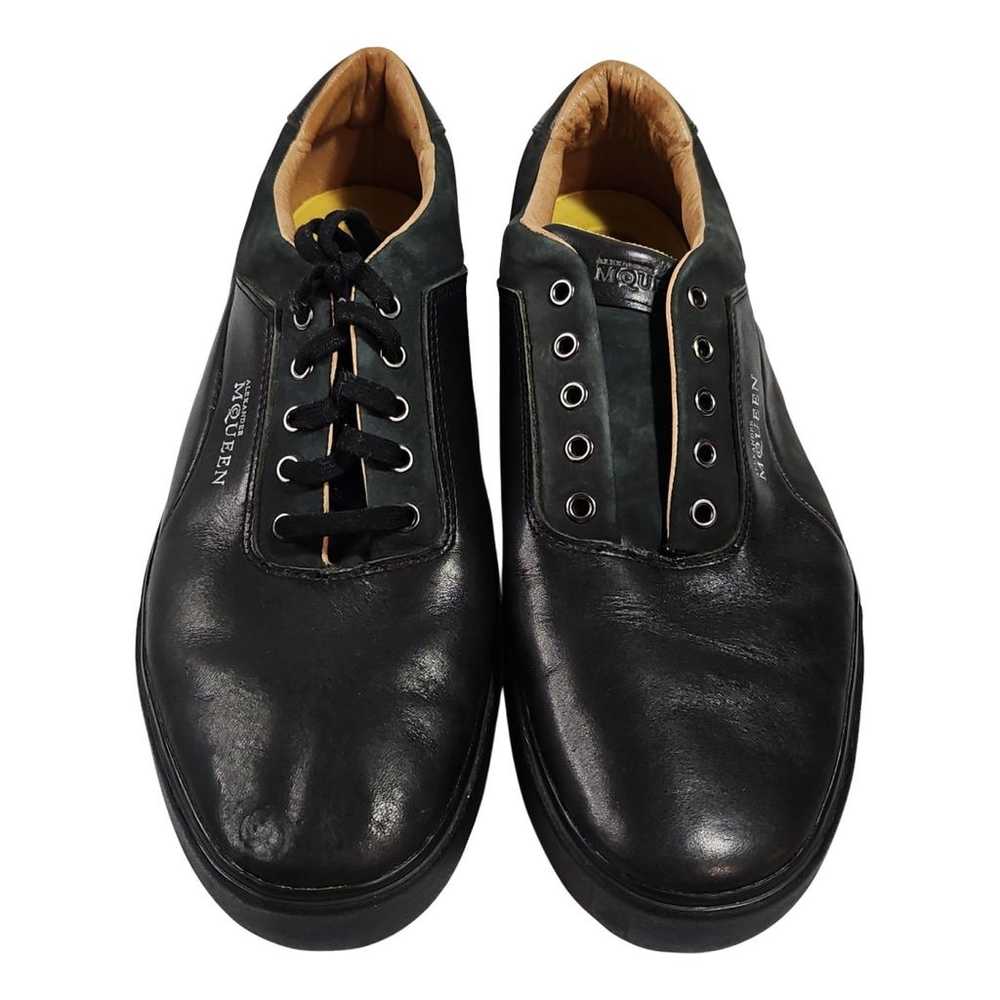 Alexander McQueen For P Leather low trainers - image 1