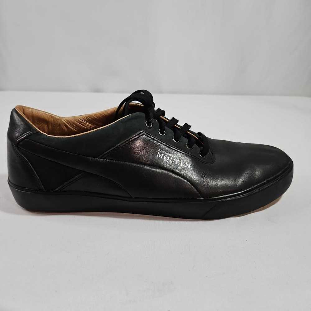 Alexander McQueen For P Leather low trainers - image 3