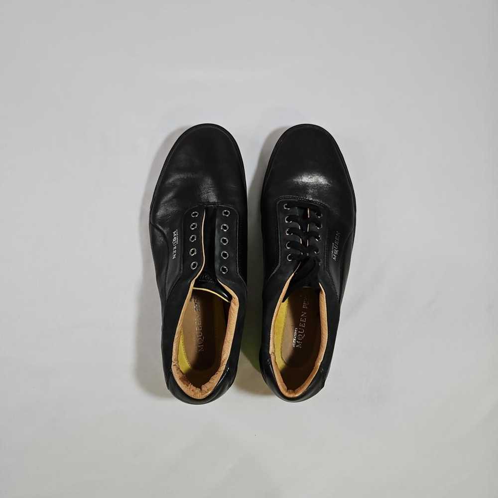 Alexander McQueen For P Leather low trainers - image 6