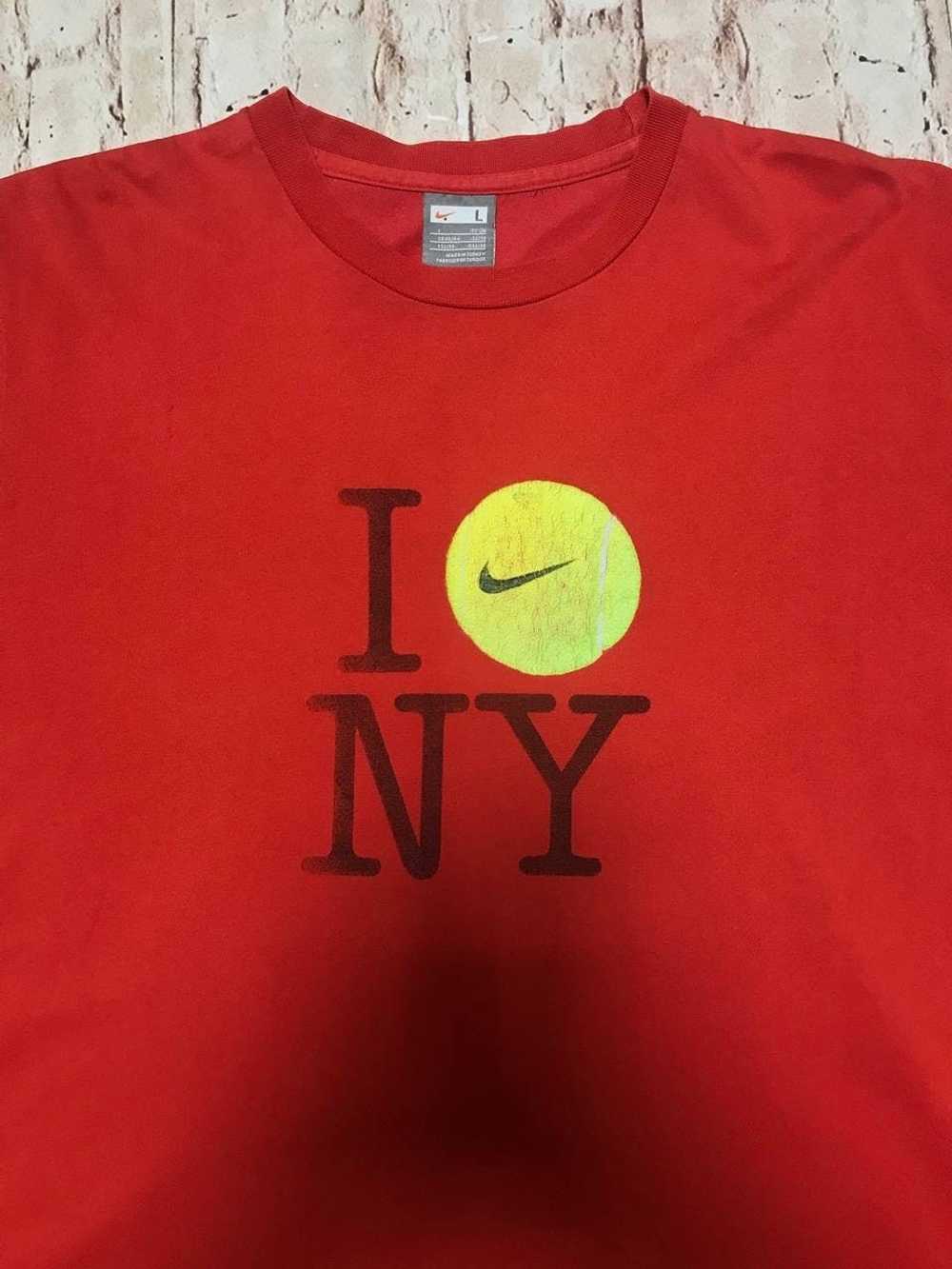 Nike × Vintage Vintage Nike Tennis T-Shirt I ❤️ N… - image 4