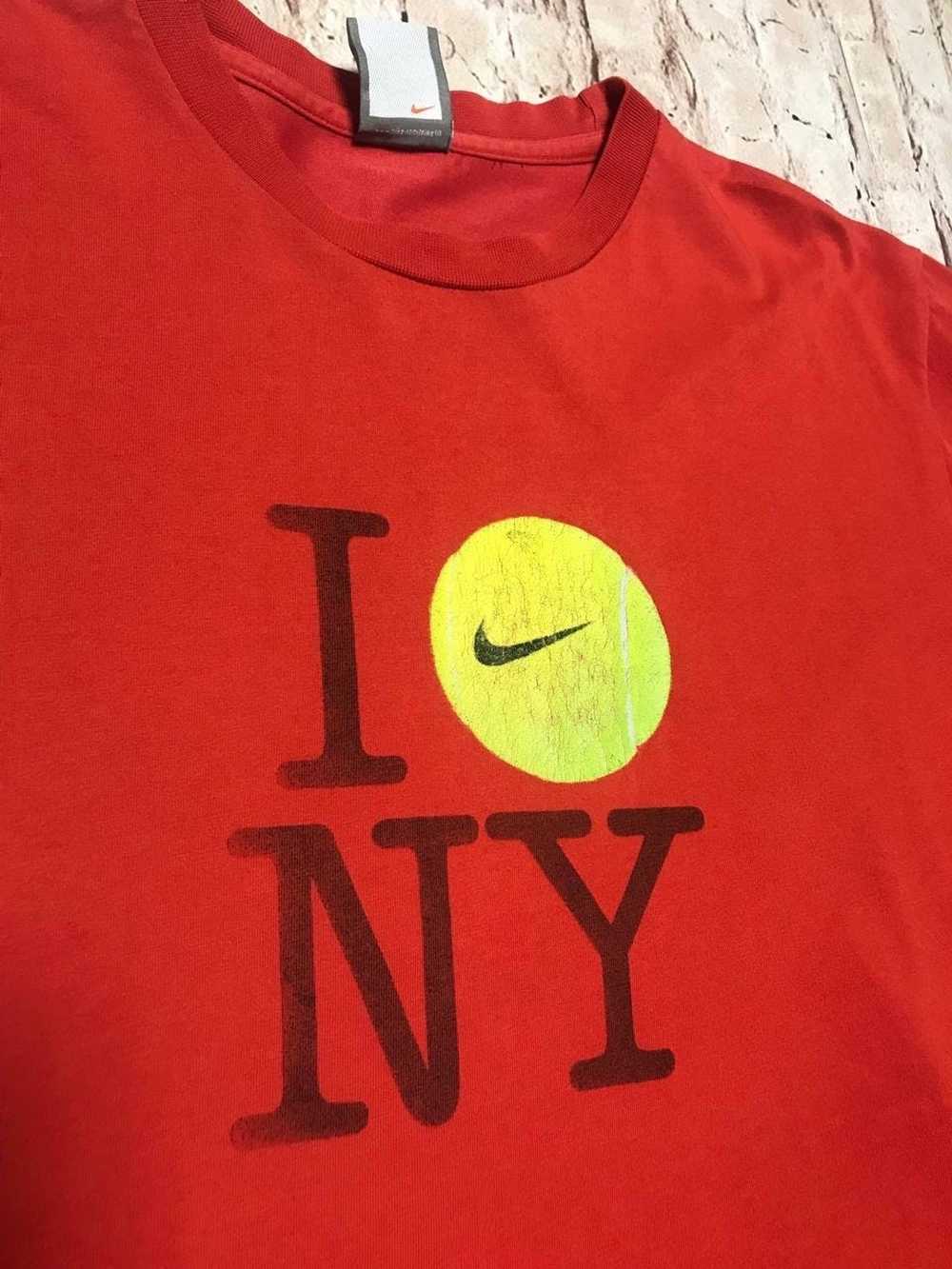 Nike × Vintage Vintage Nike Tennis T-Shirt I ❤️ N… - image 8