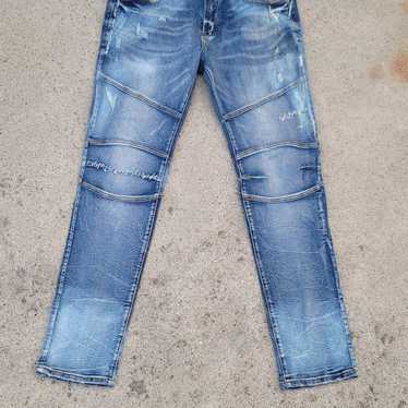 The Unbranded Brand PREME Distressed Denim Jeans - image 1