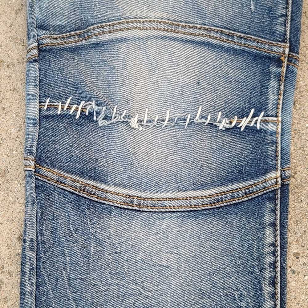 The Unbranded Brand PREME Distressed Denim Jeans - image 3