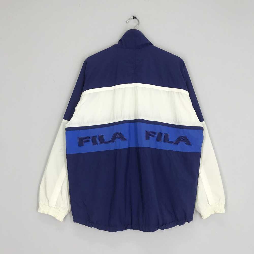 Fila × Sportswear × Vintage FILA Windbreaker Jack… - image 2