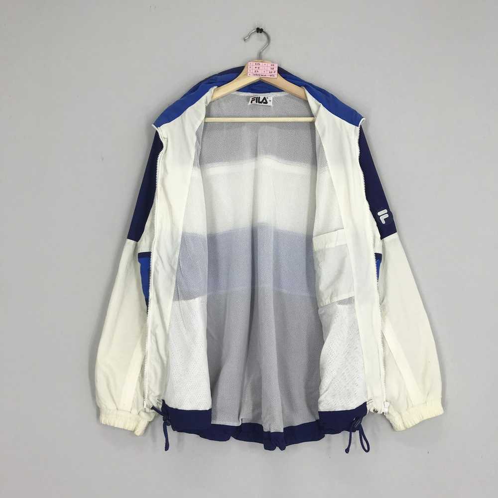 Fila × Sportswear × Vintage FILA Windbreaker Jack… - image 4