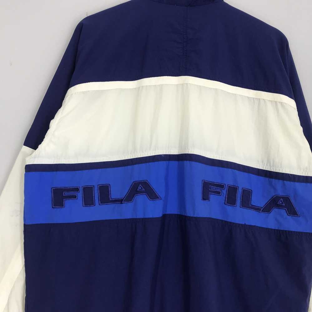 Fila × Sportswear × Vintage FILA Windbreaker Jack… - image 7