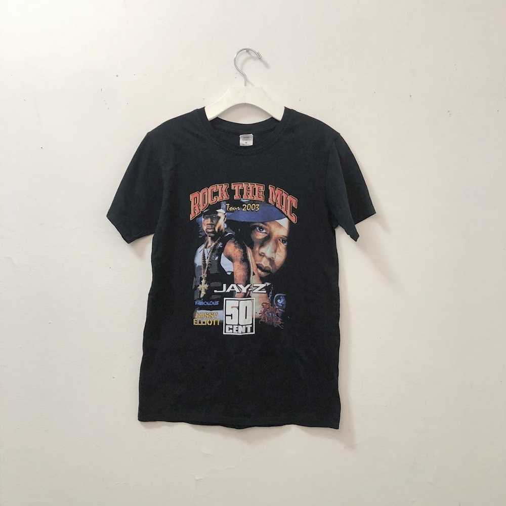 Gildan × Rap Tees × Vintage 2003 Jay Z 50 Cent “R… - image 1