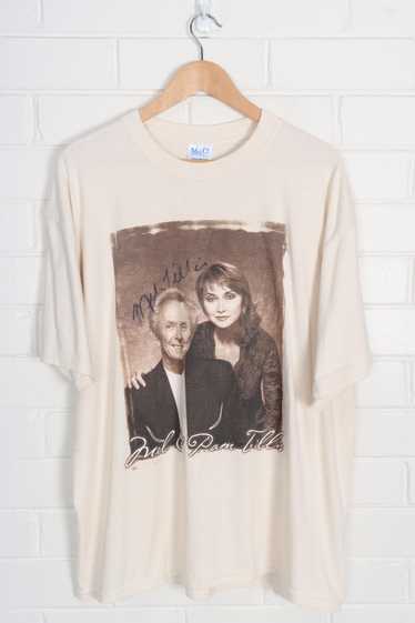 Mel & Pam Tillis Country Music Merch Cream Tee (XL