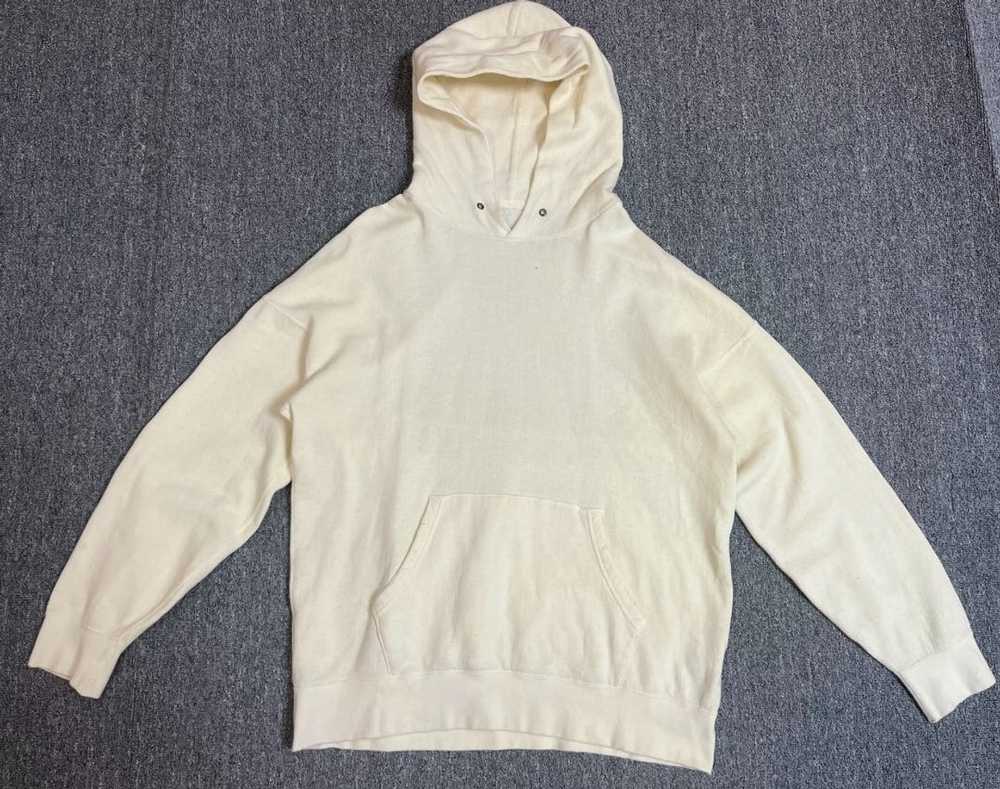 Visvim VISVIM JUMBO HOODIE P.O (uneven dye) ivory… - image 1