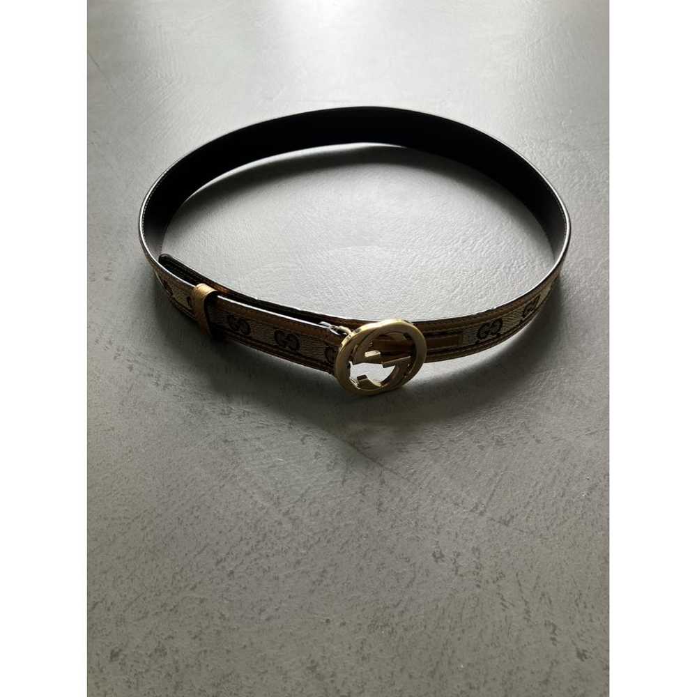 Gucci Gg Buckle cloth belt - image 6