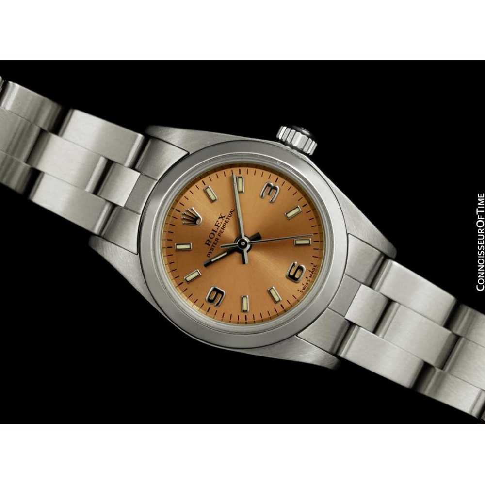 Rolex Lady Oyster Perpetual watch - image 4