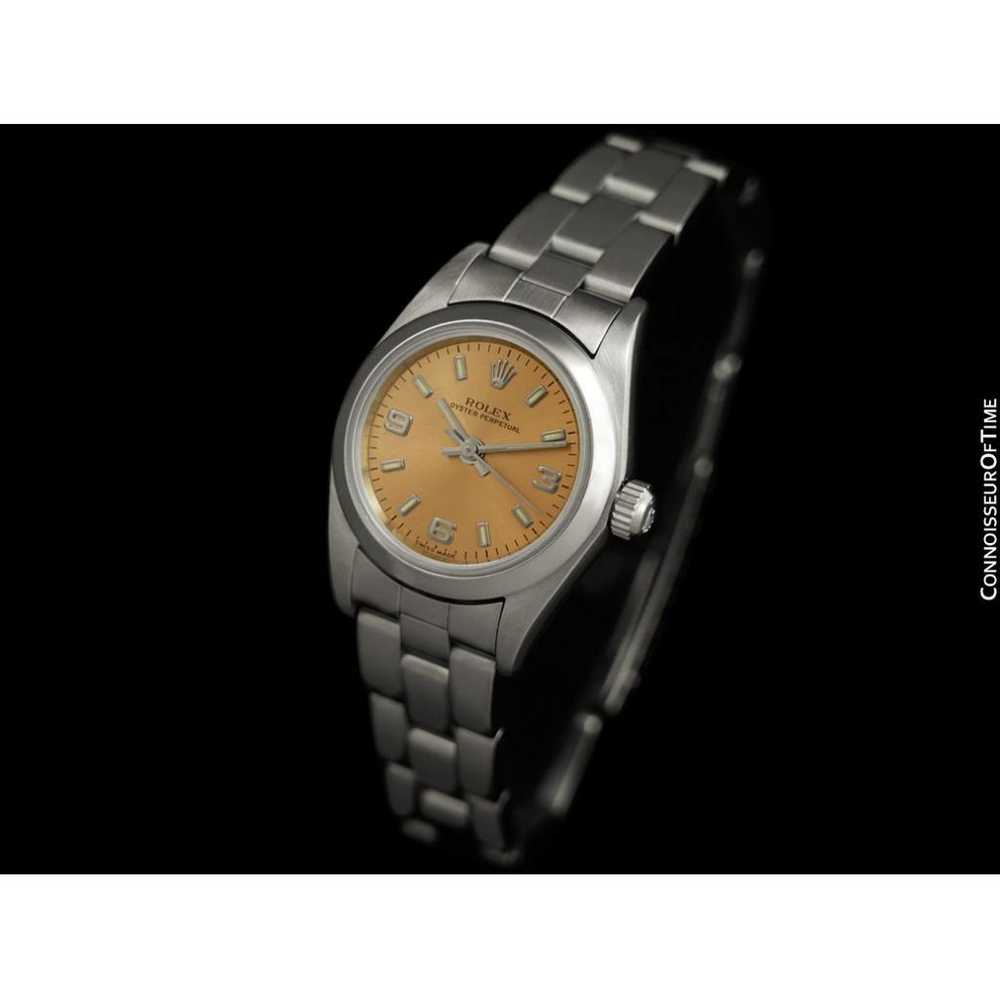 Rolex Lady Oyster Perpetual watch - image 5