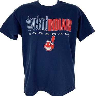 Vintage Cleveland Indians T-shirt // Rare Salem Sportswear // 