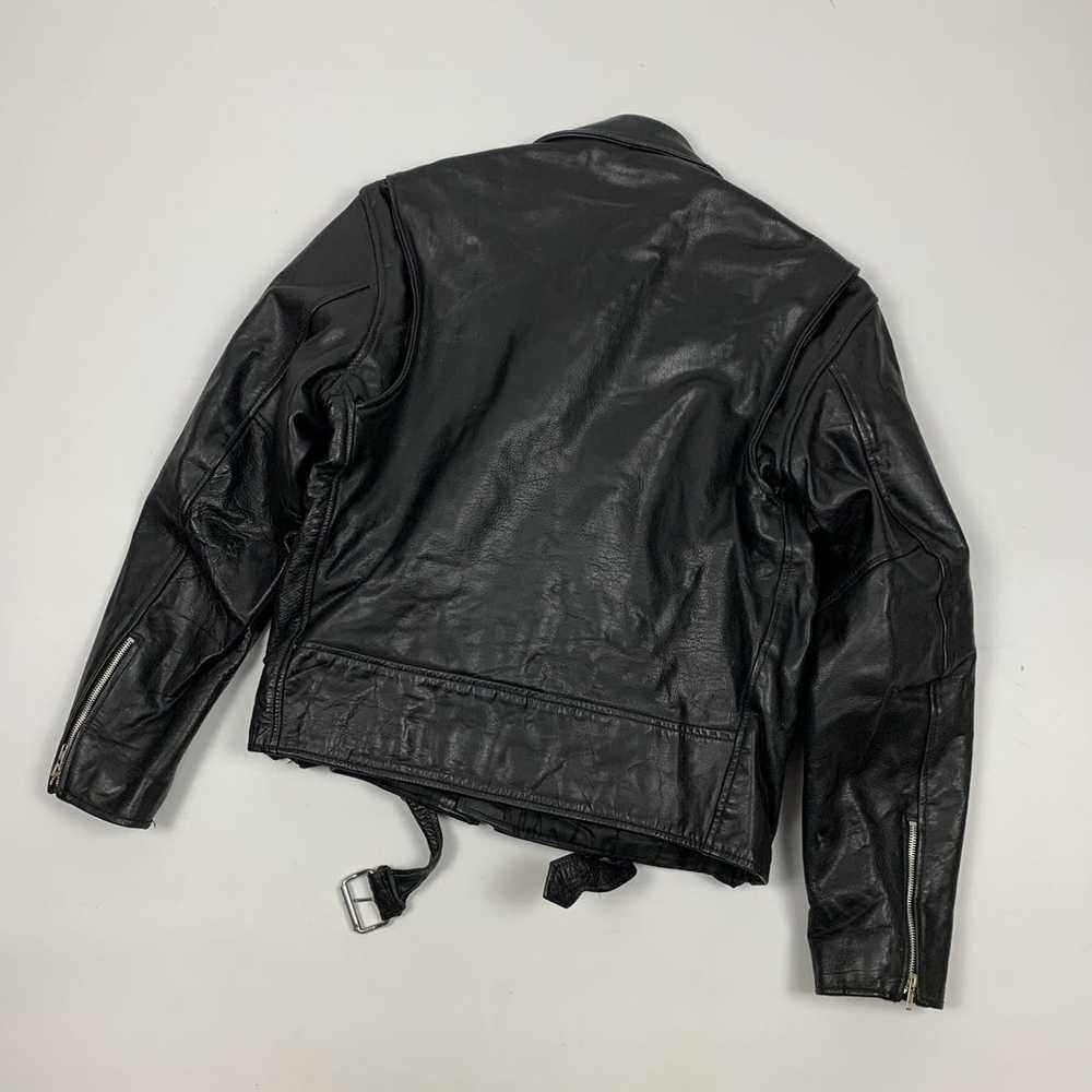 Leather Jacket × Vintage Vintage leather jacket - image 7