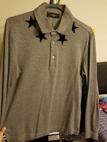 Givenchy Grey Star polo